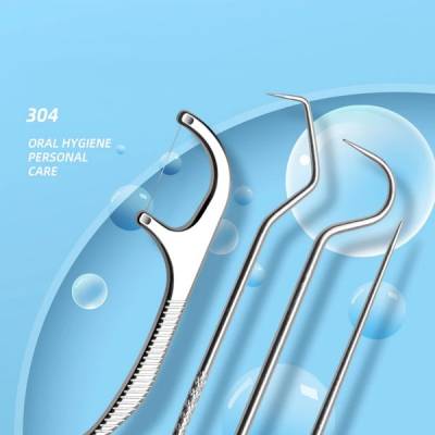 Teeth  Cleaning Kit - Metal 4 Ps Set