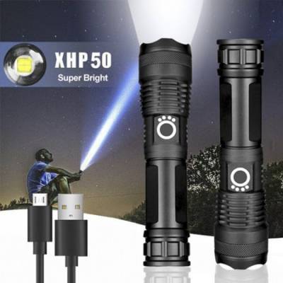 High Power USB Rechargeable Led Torch Light Waterproof SH-11