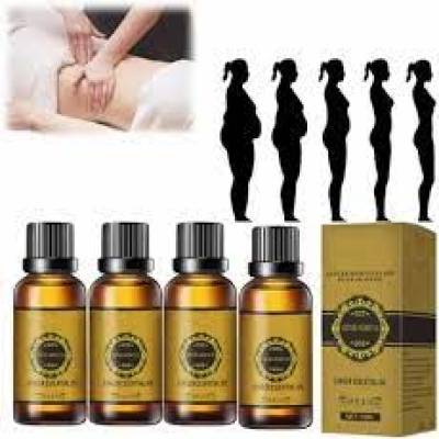 (4 ps) Belly Drainage Slimming Ginger Oil (30 ML)