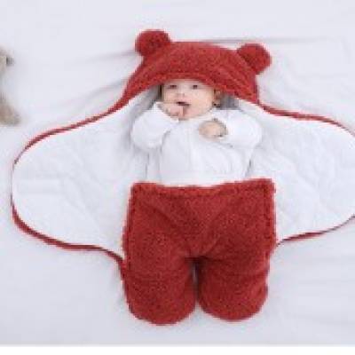 (Red) Cute Baby Blanket Red ( Made In China )